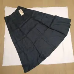 MUJI フレンチリネン フレアスカート S サイズ