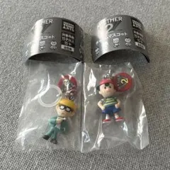 新品 MOTHER 2 チャームマスコット ネス ジェフ ガチャ キーホルダー