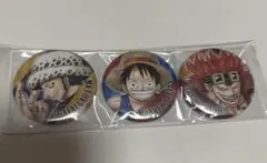 ワンピース 三船長 缶バッジセット