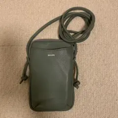 BEAURE カウレザースマホポーチ