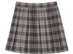 GRL チェック柄ボックスプリーツミニスカート [ac1949]