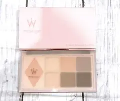 ウォンジョンヨ　W デイリームードアップパレット 02 トレンチブラウン