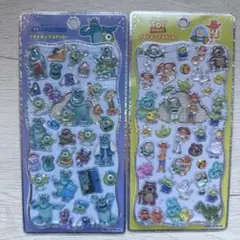 【正規品】プチドロップステッカー　トイストーリー　モンスターズインク　ディズニー