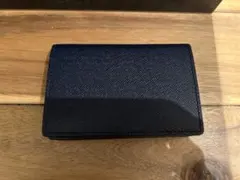 ＜ANAオリジナル＞FUJITAKA for ANA 名刺入れ 牛革 紺