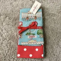 新品未使用【Cath Kidston】ティータオル2枚セット