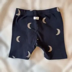 organiczoo ネイビー 月模様 パンツ　美品　値下げ中