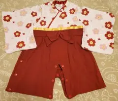 着物風袴ロンパース　サイズ90
