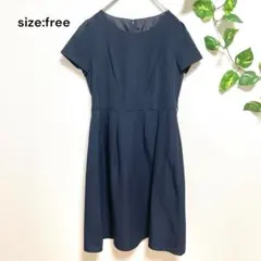 ワンピース　半袖　パーティードレス　二次会　清楚　シンプル　フォーマル