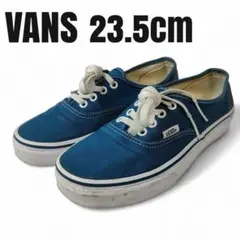 VANS バンズ￼ オーセンティック スニーカー ネイビー 23.5cm 靴 紺