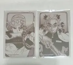 鬼滅の刃 煉獄杏寿郎 宇髄天元 JUMP SHOP 箔カード 2枚セット