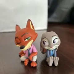 ズートピア2　肩ズン　フィギア ジュディ・ニック