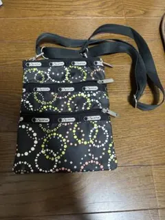 レスポートサック　ショルダーバッグ　ポシェット　黒