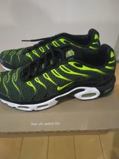 Nike AIRMaxPLUS VOLTブラック/ライムグリーン27.5