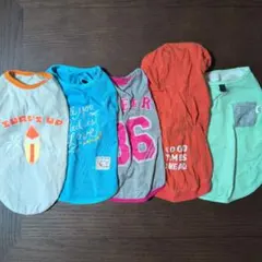 犬服 5枚セット 女の子 小型犬 中古 まとめ売り
