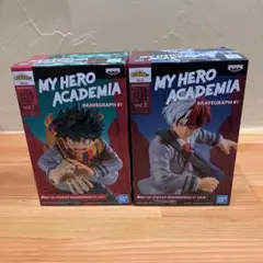 僕のヒーローアカデミア 緑谷出久 轟焦凍 フィギュア セット