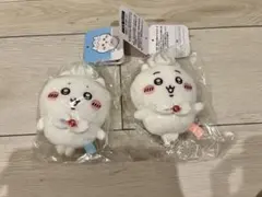 ちいかわ　ハチワレ　ホイップ誕生日なマスコット