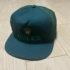 ROLEX 緑 メッシュキャップ