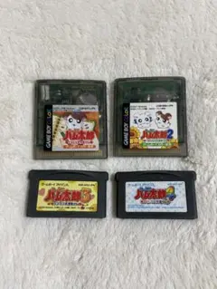とっとこハム太郎 ゲームボーイ ゲームボーイアドバンス ゲームソフト4本セット