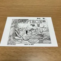 ワンピース1000LOGSフェア 扉絵特典ブロマイド 第61話 ☆ワンピース ONE PIECE 1000LOGS 扉絵ブロマイド ジャンプショップ