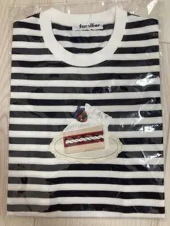 【未着用】familiar ボーダーTシャツ　サイズ120