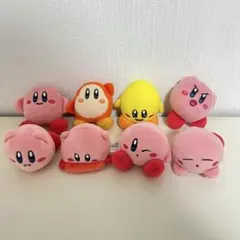 星のカービィー　ぬいぐるみ　ミニマスコット　ハッピーセット　8種コンプリート