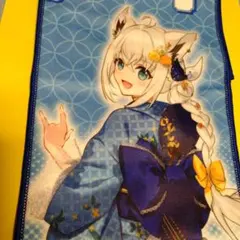 白上フブキ マフラータオル 浴衣ver. 極楽湯コラボ - メルカリ