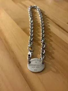 ハンサム✨TIFFANY&Co.アトラス サークル トグル チェーン ネックレス