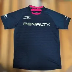 PENALTY プラクティスシャツ ネイビー ピンク S
