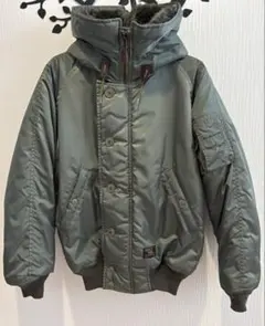 w)taps◆2013AW/N-2B/フライトジャケット/1/ナイロン/KHK Alpha industries x Wtaps N-2B Parka