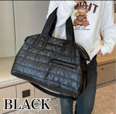 ボストンバック ブラック 黒 大容量 ボストンバック 旅行 マザーバッグ 防水