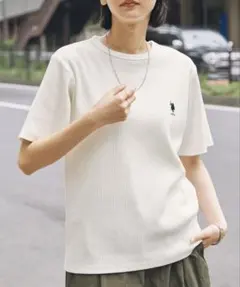 U.S. POLO ASSN. /ユーエスポロアッスン Tシャツ Mサイズ リブ