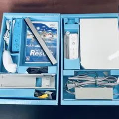 Wii本体 (シロ) Wiiリモコンプラス2個、Wiiスポーツリゾート同梱版