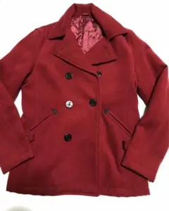 GU メンズ　ピーコート