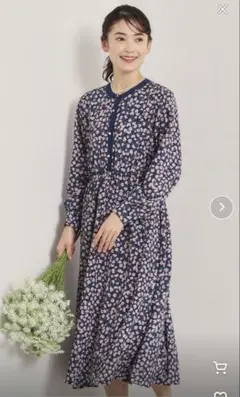 【ITS’DEMO × HIBIYA－KADAN】楊柳ワンピース