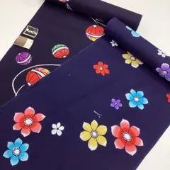 浴衣反物まとめ売り、リメイク素材、木綿P265