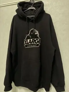 値下げ不可XLARGE ブラックパーカー Lサイズ