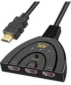 HDMI 分配器 3入力1出力 [2025アップグレード版] HDMIスイッチ