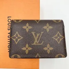 【完全未使用】ルイ ヴィトン カードケース 名刺入れ M62920 純正　特価品 ルイ ヴィトン カードケース LOUIS VUITTON ルイヴィトン