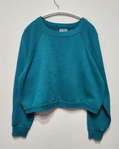 Hanes Her Way アメリカ製 ショート丈スウェット