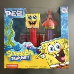 PEZ スポンジボブ＆パトリック ディスペンサーセット