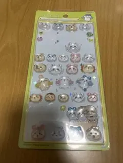 【正規品・お裾分け】ちいかわ みんな ニコニコ　ボンボンドロップシール