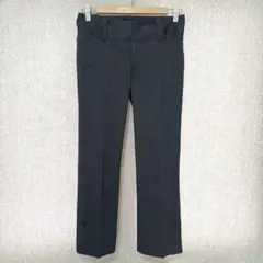 美品✦LAUTREAMONT ストレッチコットンスラックス 黒 ウエスト74