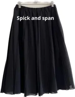 Spick and span スピックアンドスパン　軽やかプリーツスカート
