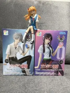 【最終値下げ】エヴァンゲリオン 新劇場版 ちょこのせフィギュア 3点セット
