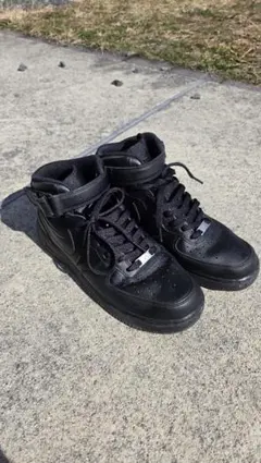 Nike Air Force 1 Mid 27.5cm ブラック