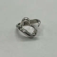 ティファニー TIFFANY エルサペレッティ オープンハート リング 7号