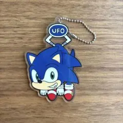SONIC&FRIENDS UFOつままれ アクリルキーチェーン シャドウ - メルカリ