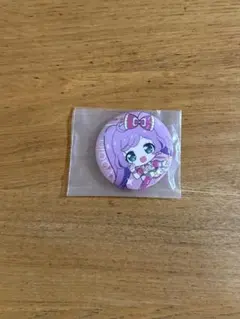 アイカツ　プリパラ　あそーと　真中らぁら　缶バッチ