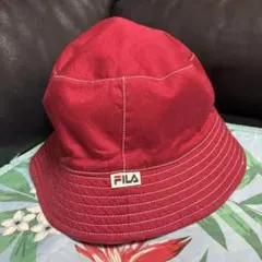 FILA リバーシブルハット レッドのサムネイル