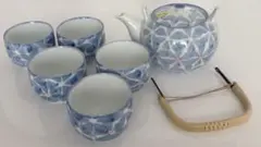 新品 有田焼 急須 湯呑み5客 セット 聖苑 ゆのみ